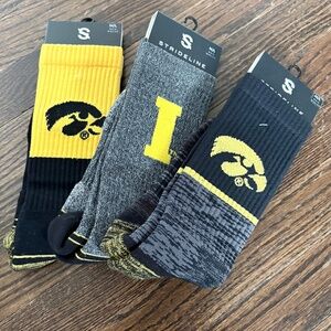 Iowa Hawkeye Full Knit socks